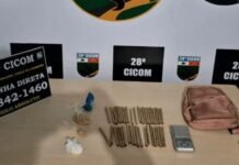 Suspeito é detido com bolsa recheada de drogas na Zona Leste de Manaus