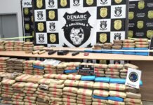 Investigação do Denarc localiza trezentos quilos de skunk e desmantela distribuição em Manaus
