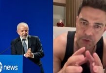Zezé Di Camargo pede cancelamento de especial no SBT após participação de Lula