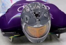 Capacete em homenagem a vítimas da guerra leva à exclusão de competidor nos Jogos de Inverno