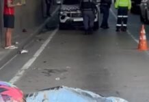 Motociclista morre após perder controle na Avenida Djalma Batista em Manaus