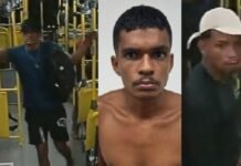 Trio é procurado por roubo violento em coletivo da linha 350 em Manaus
