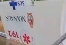Embarcação semelhante à ambulancha furtada do Samu Fluvial é encontrada desmontada em Manaus