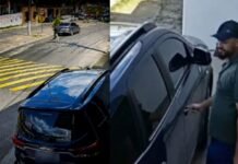 Criminoso invade carro, furta objetos e foge ao ser flagrado pelo dono em Manaus
