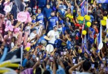 Cidade lança candidatura com Arena lotada e recado à oposição: “Vou responder com trabalho”